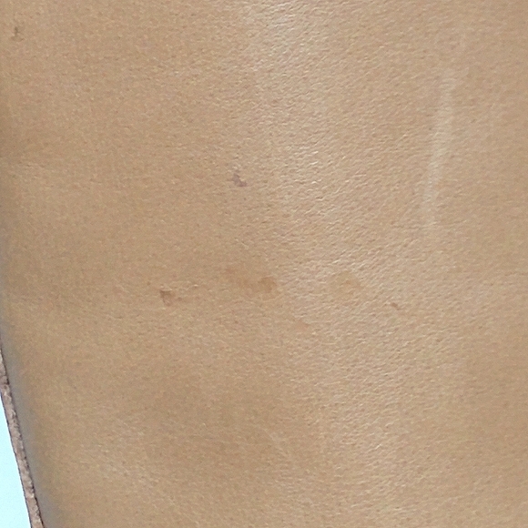 New w/Box Aqua Brand Kiku Genuine Leather Lug Sole Pull-On Tall Boots Size 8 - Picture 6 of 13